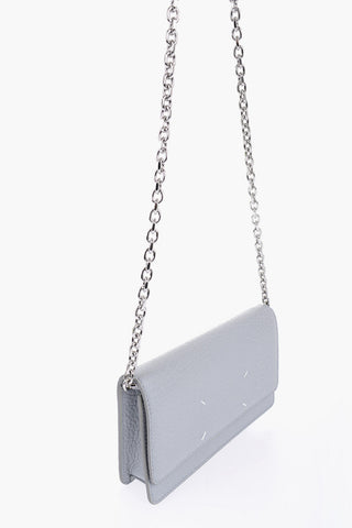 MM11 Grained Leather with Embroidered Detail