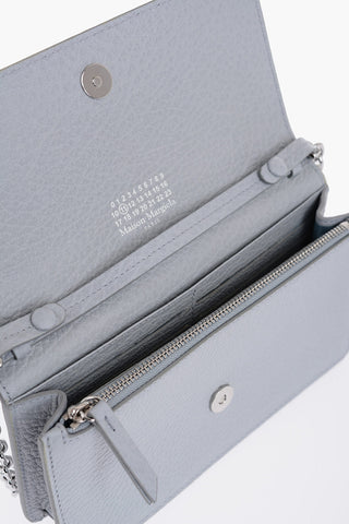MM11 Grained Leather with Embroidered Detail
