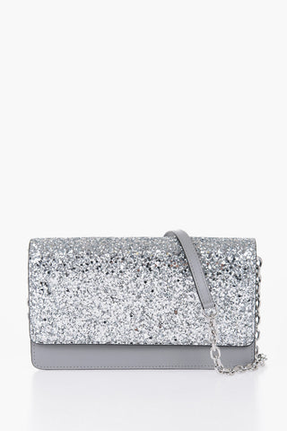 MM11 Saffiano Leather Bag with Sequined Detailing
