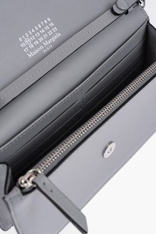 MM11 Saffiano Leather Bag with Sequined Detailing