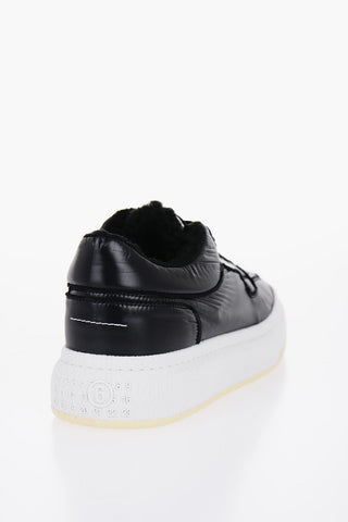 MM6 Padded Low-Top Sneakers