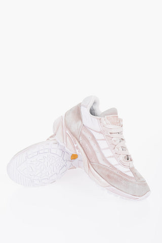 MM6 Leather CITY Low-Top Sneakers