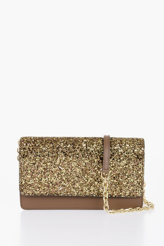 Sequined Detailed Bag with Removable Shoulder Straps