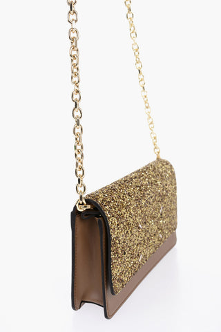 Sequined Detailed Bag with Removable Shoulder Straps