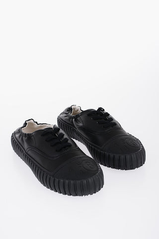 MM6 Leather CITY Low-Top Sneakers
