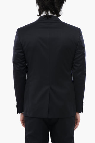 Giacca a 1 Bottone Uno Spacco Revers a Lancia