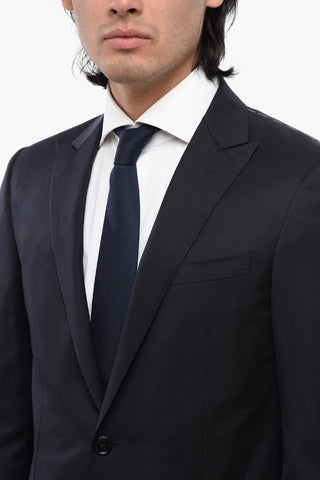 Giacca a 1 Bottone Uno Spacco Revers a Lancia