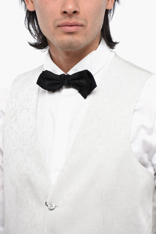 CC COLLECTION Anthemion-Print REFINED CERMO Waistcoat with 4-Buttons