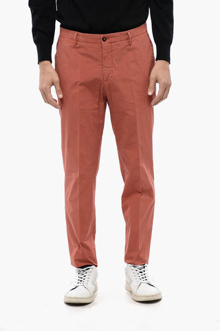 Pantaloni Cotone con Passanti