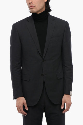Notch Lapel ACADEMY Linen Blend Suit