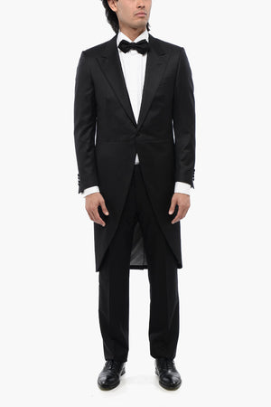 Slim-Fit-Jacke MANTUA aus Schurwolle mit spitzem Revers