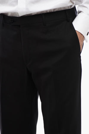 Slim-Fit-Jacke MANTUA aus Schurwolle mit spitzem Revers
