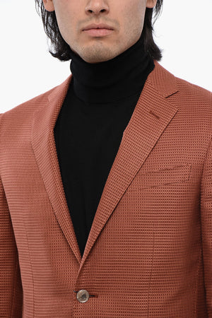 ROAD TO EXCELLENCE Blazer RESORT in Misto Seta Jacquard