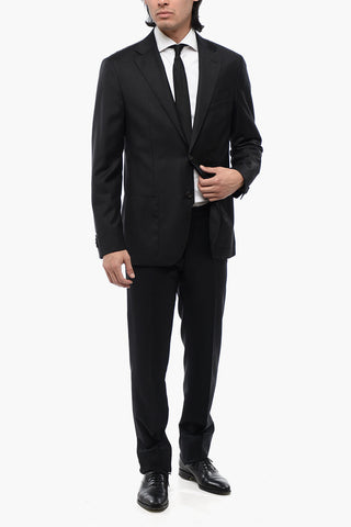 CC COLLECTION Slim-Fit Halbgefütterter Blazer aus Schurwolle