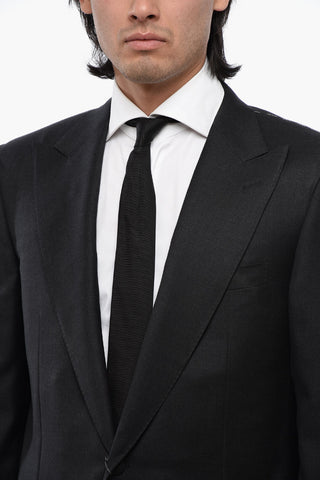 Single-breasted MANTUA Blazer with Peak Lapel