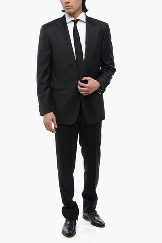 Single-breasted MANTUA Blazer with Peak Lapel