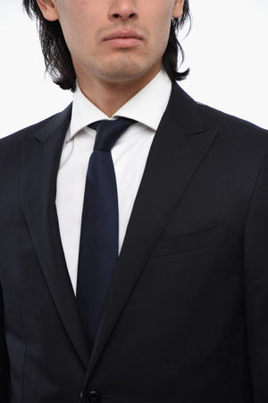 Giacca a 1 Bottone Uno Spacco Revers a Lancia