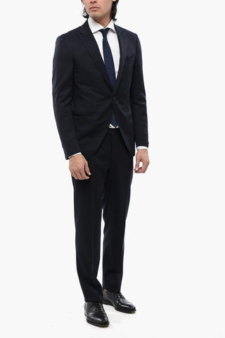 Giacca a 1 Bottone Uno Spacco Revers a Lancia