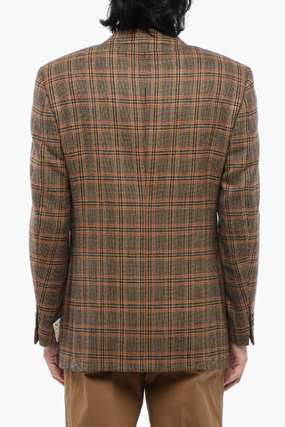 CC COLLECTION Blazer aus Schurwolle mit District-Check-Muster