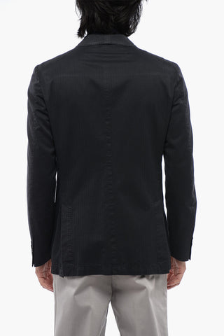 ID Herringbone Wool Unlined Blazer