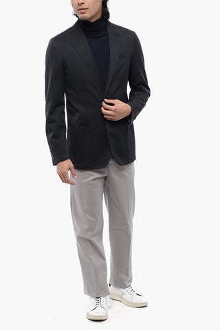 ID Herringbone Wool Unlined Blazer