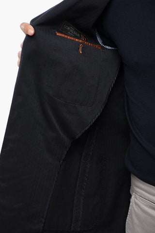 ID Herringbone Wool Unlined Blazer