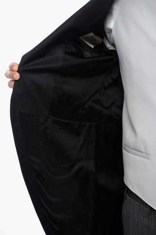 CC COLLECTION Virgin Wool Center Vent Peak Lapel CEREM.RESET Ceremony Groom