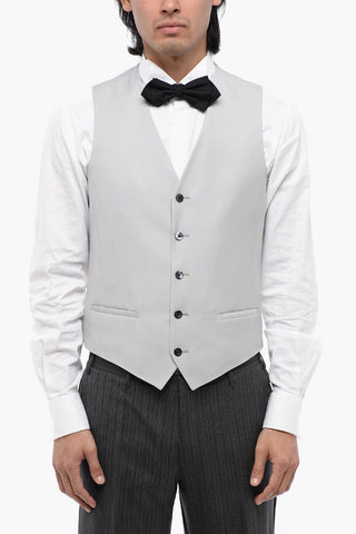 CC COLLECTION Virgin Wool Center Vent Peak Lapel CEREM.RESET Ceremony Groom