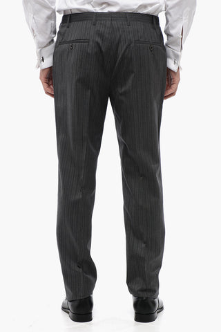 CC COLLECTION Virgin Wool Center Vent Peak Lapel CEREM.RESET Ceremony Groom