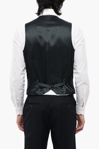 CC COLLECTION Virgin Wool RESET Waistcoat with Martingale