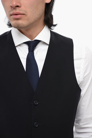 CC COLLECTION Virgin Wool RESET Waistcoat with Martingale