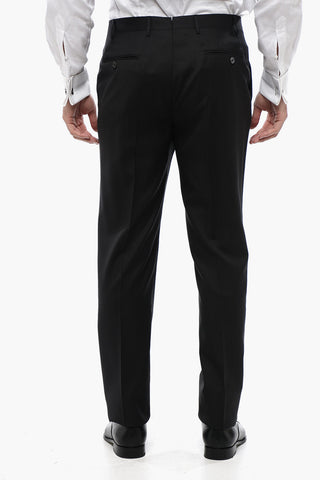 Silk Blend CERIMONIA ACADEMY 3-Piece Suit with Shawl Lapel