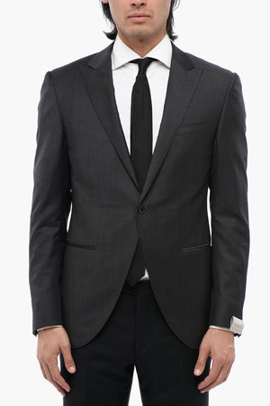 Blazer in Lana Vergine ACADEMY con Rever a Lancia