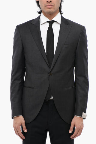 Blazer in Lana Vergine ACADEMY con Rever a Lancia