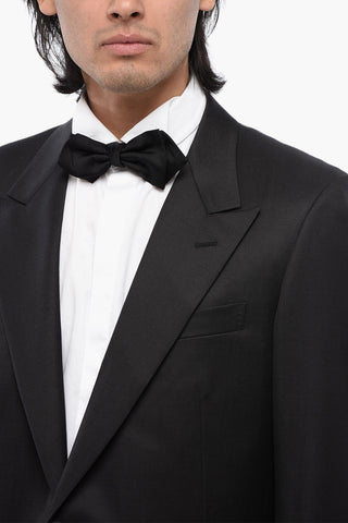 Virgin Wool Peak Lapel MANTUA Ceremony Groom Blazer