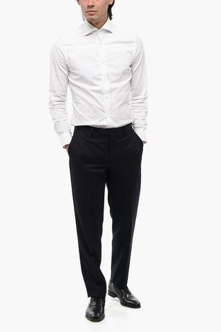 CC COLLECTION Pantaloni 4 Tasche in Lana Vegine
