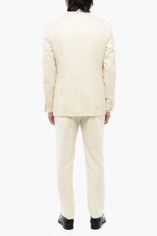 Jacquard Silk Blend CERIMONIA ACADEMY 3-Piece Suit