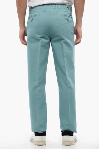 Pantaloni in Cotone con Passanti