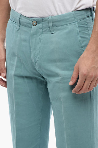 Pantaloni in Cotone con Passanti
