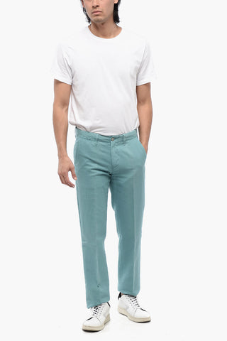 Pantaloni in Cotone con Passanti