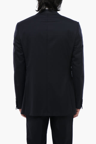 Extrafine Virgin Wool LEADER Blazer with Flap Pockets