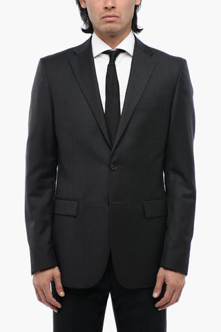 CC COLLECTION Virgin Wool REFINED Blazer with Flap Pockets