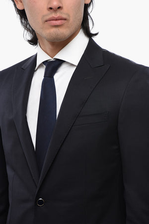 Giacca a 1 Bottone Uno Spacco Revers a Lancia