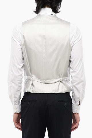 CC COLLECTION Wool Blend Waistcoat with Back Adjuster