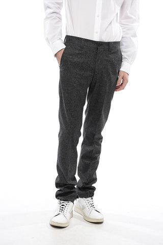 Chino In Lana Slim Fit