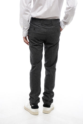 Chino In Lana Slim Fit