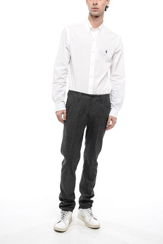 Chino In Lana Slim Fit