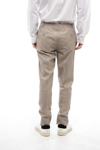 CC COLLECTION Pantaloni 4 Tasche RESET in Misto Seta