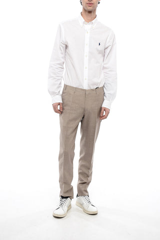 CC COLLECTION Pantaloni 4 Tasche RESET in Misto Seta
