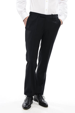 TREND Pantaloni in Misto Lana NEW SPORTIVE con Chiusura Nascosta